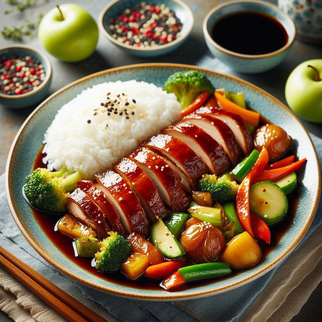 M5. Knusprige Ente Hoisin